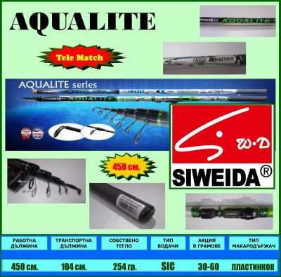 ПРЪТ AQUALITE 4.50M