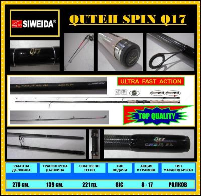 Прът SIWEIDA QUTEH Q17