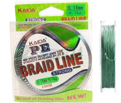 Плетено влакно KAIDA BRAID LINE 100M