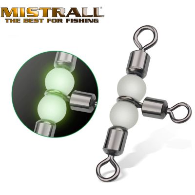 ТРОЙНИ ВИРБЕЛИ MISTRALL CROSS LINE ROLLING SWIVEL 3x4 10 бр/8341004