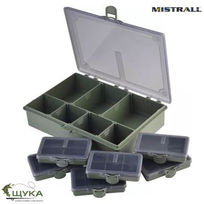 Класьор шаранджийски с кутии малък 6101087