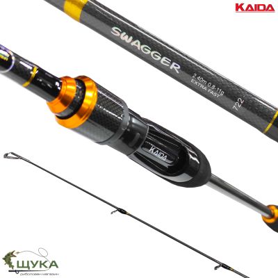 ПРЪТ KAIDA SWAGGER 2.40M 0.8-11g