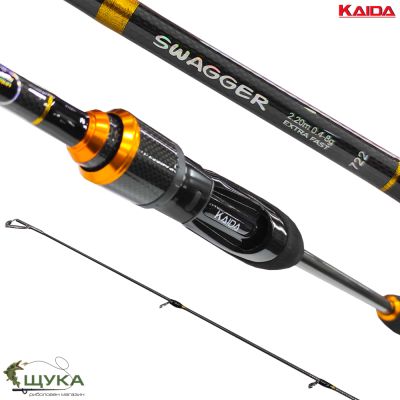 ПРЪТ KAIDA SWAGGER 2.20M 0.4-8g