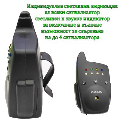 Сигнализатори Kaida Pro Carp CAN5 4+1