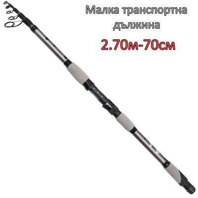 Телескопична въдица Siweida Javelin Tele 2.70м 40-80г