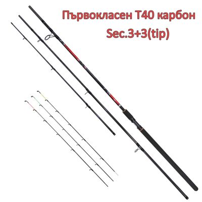 Фидер въдица Kaida Level Feeder 3.90м - 180г