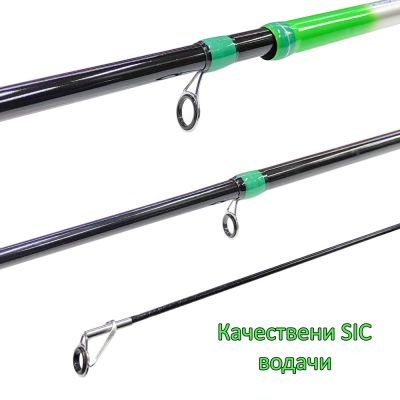 Телескопична въдица за дъно Kaida Powerfiber Thump 3.50 м 100г