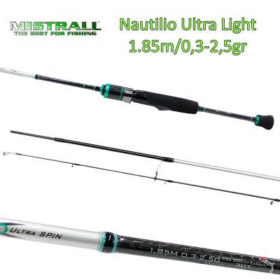 Ултралайт спининг въдица Mistrall Nautilio, 1.85м, 0.3-2.5г
