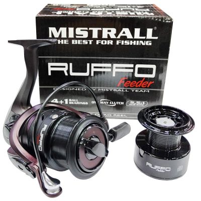 Mistrall Ruffo Feeder 5000, 4+1BB / Фидер макара