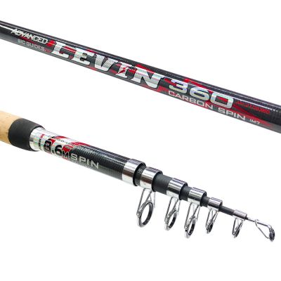 Телескопична въдица Siweida Levin TeleSpin 3.60м, 50-100