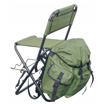 Риболовен стол Mistrall с раница 35x31x43/80 см