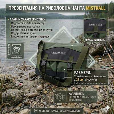 Риболовна Чанта Mistrall