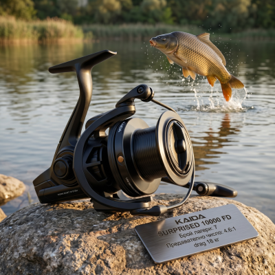 ДЪННА МАКАРА ЗА РИБОЛОВ KAIDA SURPRISED 10000 FD