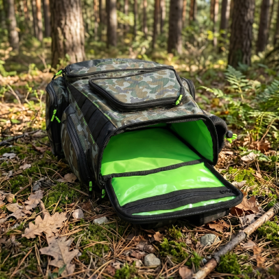 🎣 Плаваща и Непромокаема Раница за Риболов MISTRALL 26L  Green Moro FL