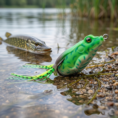 🐸 Повърхностна примамка Mistrall MAD FROG 7см/18г – Цвят C.03