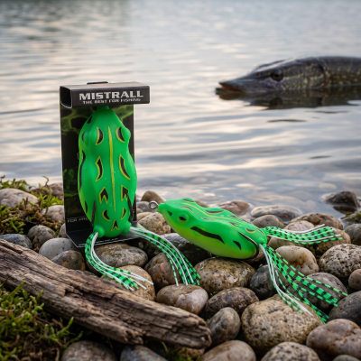 🐸 Повърхностна примамка Mistrall MAD FROG 7см/18г – Цвят C.03